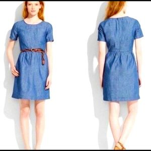 Madewell Chambray Songbird Mini Dress 4